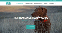 Desktop Screenshot of 365petinsurance.com