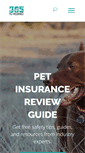 Mobile Screenshot of 365petinsurance.com